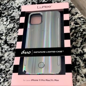 Lume duo instafame lighted phone case